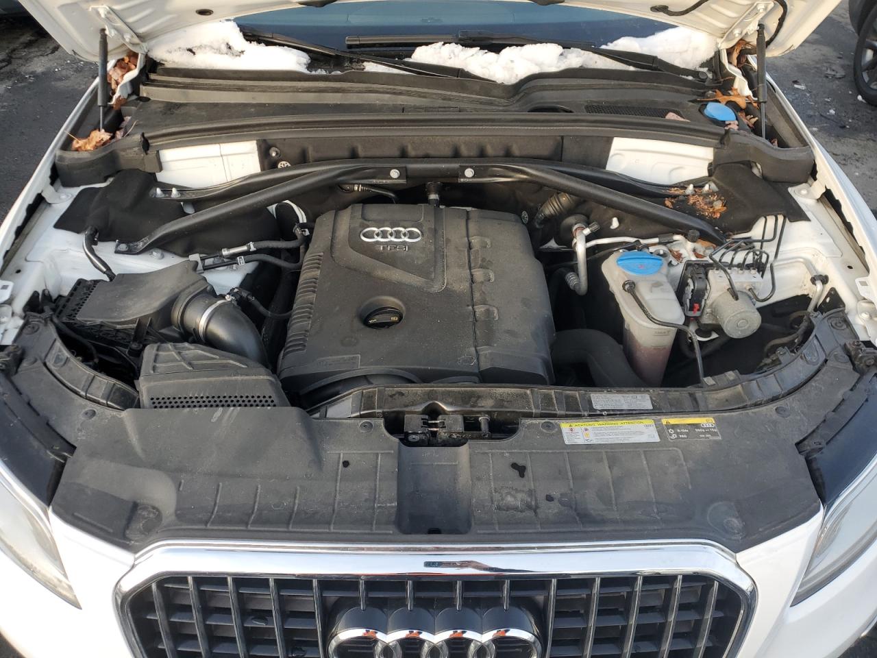 2015 Audi Q5 VIN WA1LFAFP5FA147160 Copart auction photo, all over damage thumbnail 12