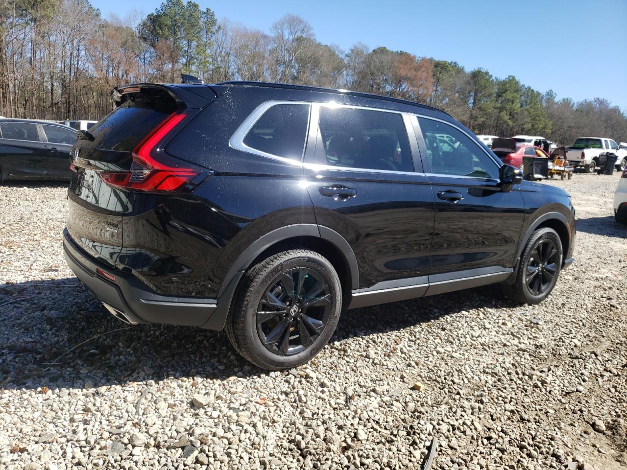 2024 Honda CR-V VIN 7FARS6H99RE064337 Copart auction photo, vandalism damage thumbnail 3