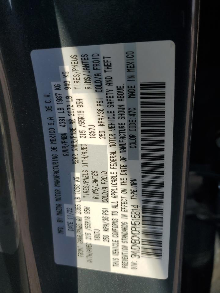 2023 Mazda CX-30 VIN 3MVDMBCM0PM515814 Copart auction photo, hail damage thumbnail 13