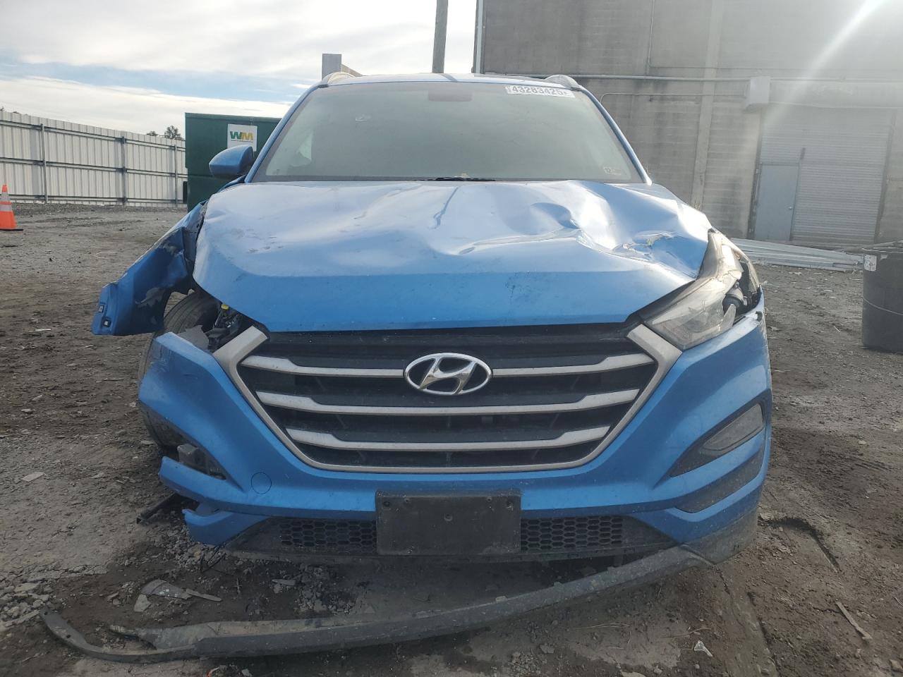2018 Hyundai Tucson VIN KM8J33A48JU705858 Copart auction photo, all over damage thumbnail 5