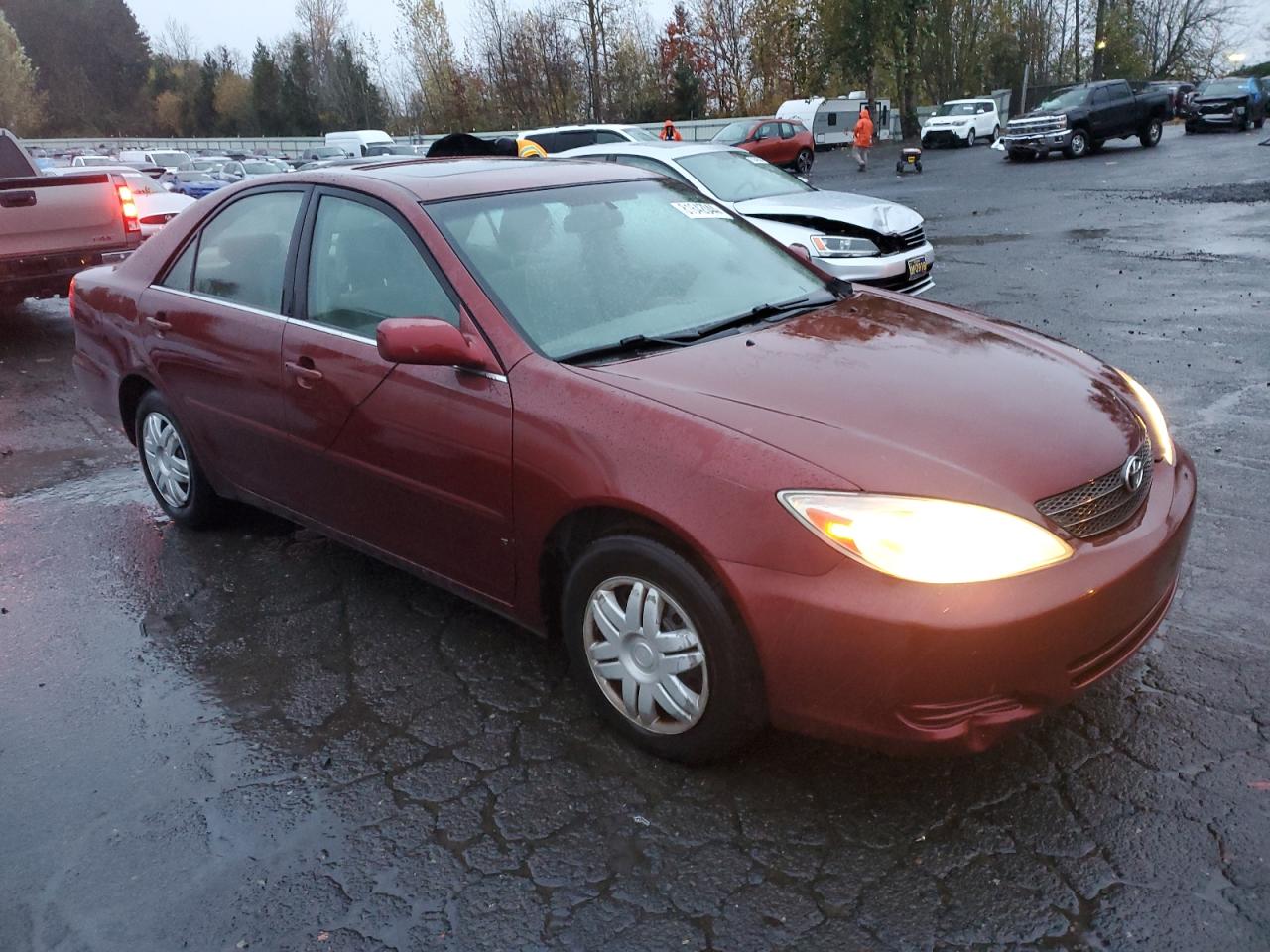 2004 Toyota Camry VIN 4T1BE32K74U353436 Copart auction photo, mechanical / front end damage thumbnail 4
