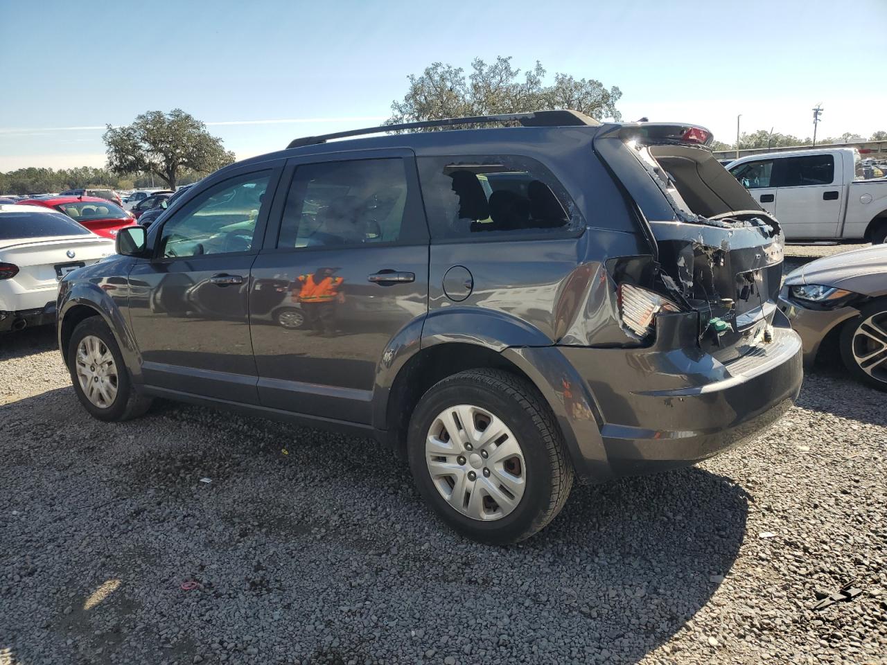 2017 Dodge Journey VIN 3C4PDCAB9HT696912 Copart auction photo, undercarriage / rear end damage thumbnail 2