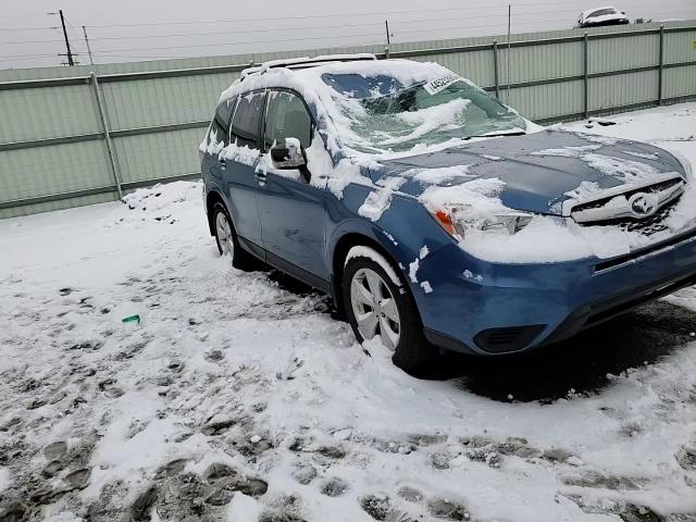 2015 Subaru Forester VIN JF2SJABC0FH578078 Copart auction photo, top/roof damage thumbnail 12