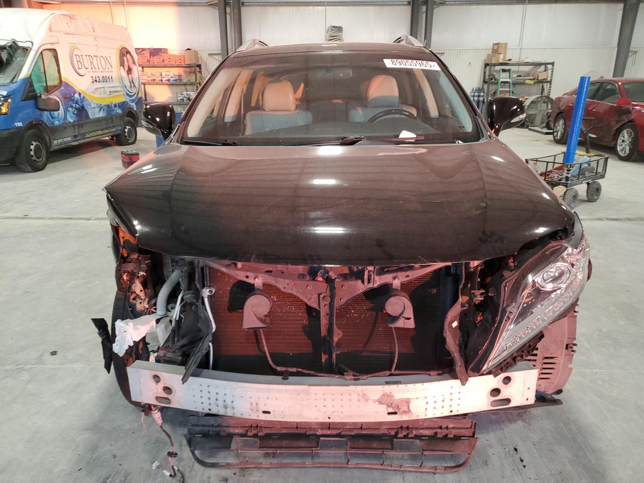 2014 Lexus RX VIN 2T2BK1BA7EC226902 Copart auction photo, all over damage thumbnail 5