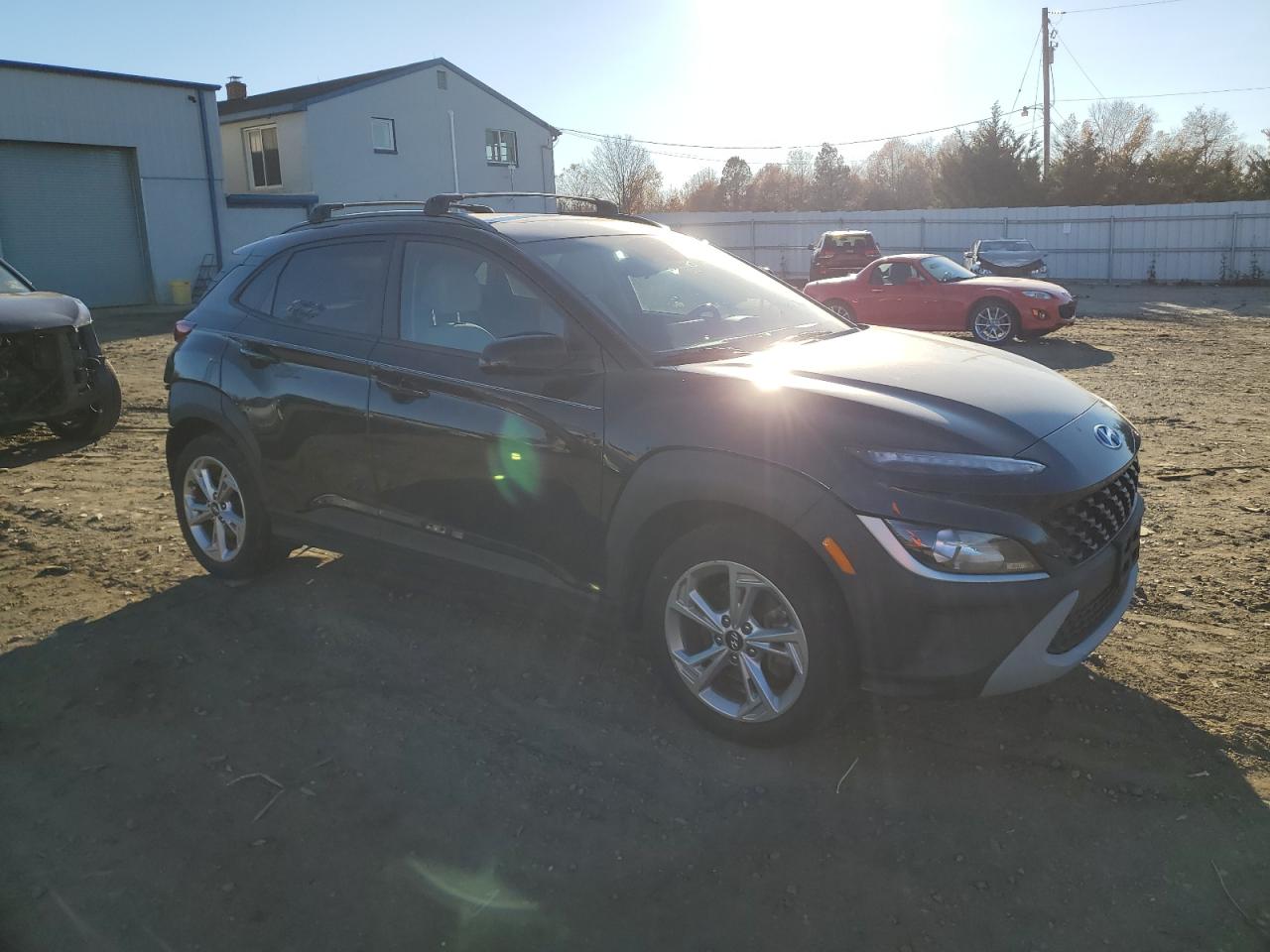 2022 Hyundai Kona VIN KM8K3CAB9NU908072 Copart auction photo, rear end / minor dent/scratches damage thumbnail 4
