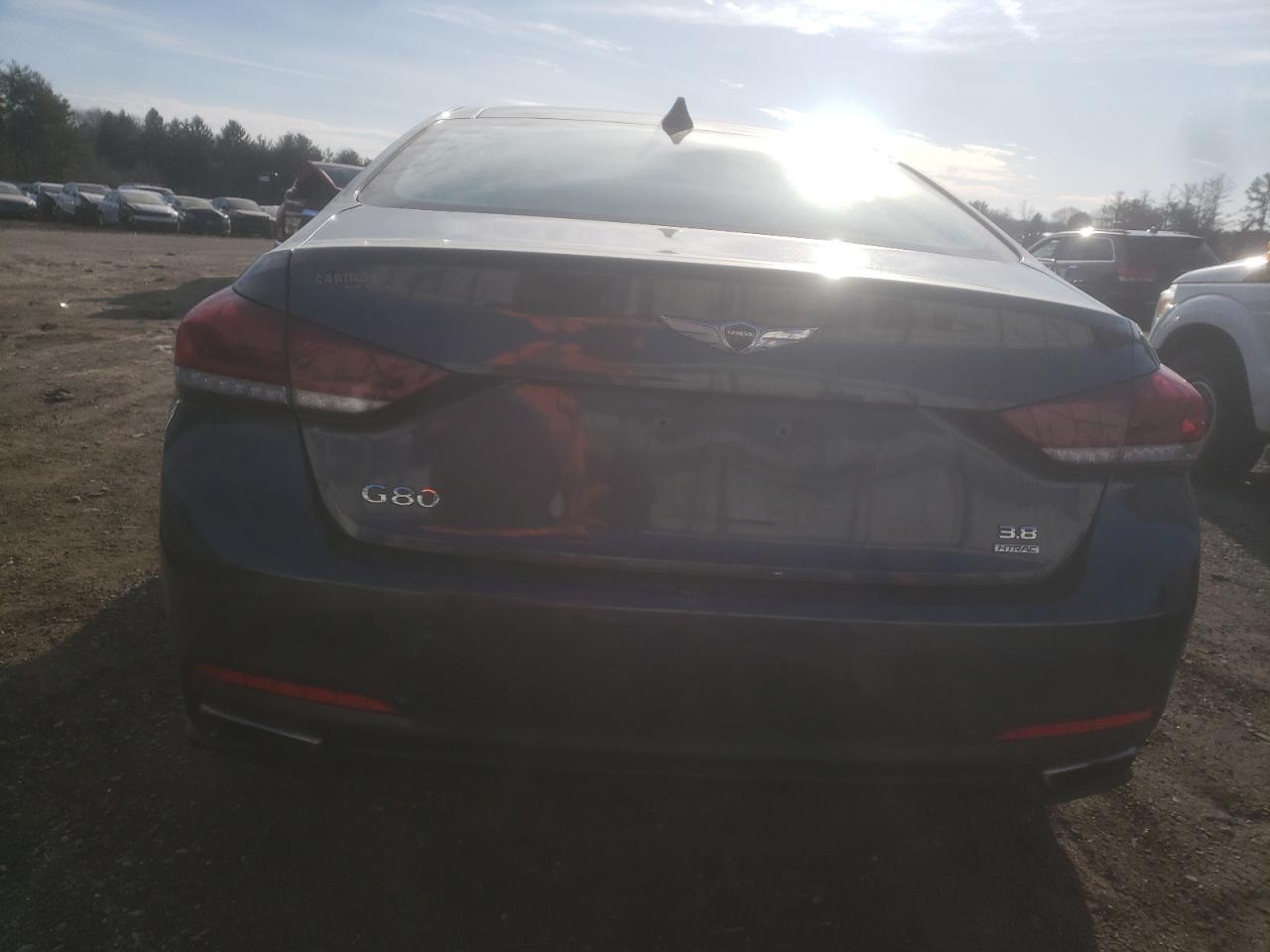 2017 Genesis G80 VIN KMHGN4JE4HU186739 Copart auction photo, front end damage thumbnail 6