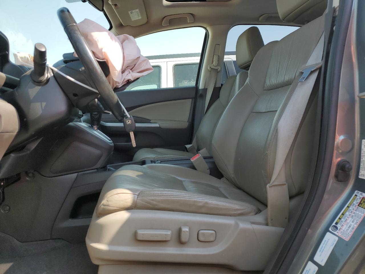 2012 Honda CR-V VIN JHLRM4H74CC008189 Copart auction photo, all over / rear end damage thumbnail 7