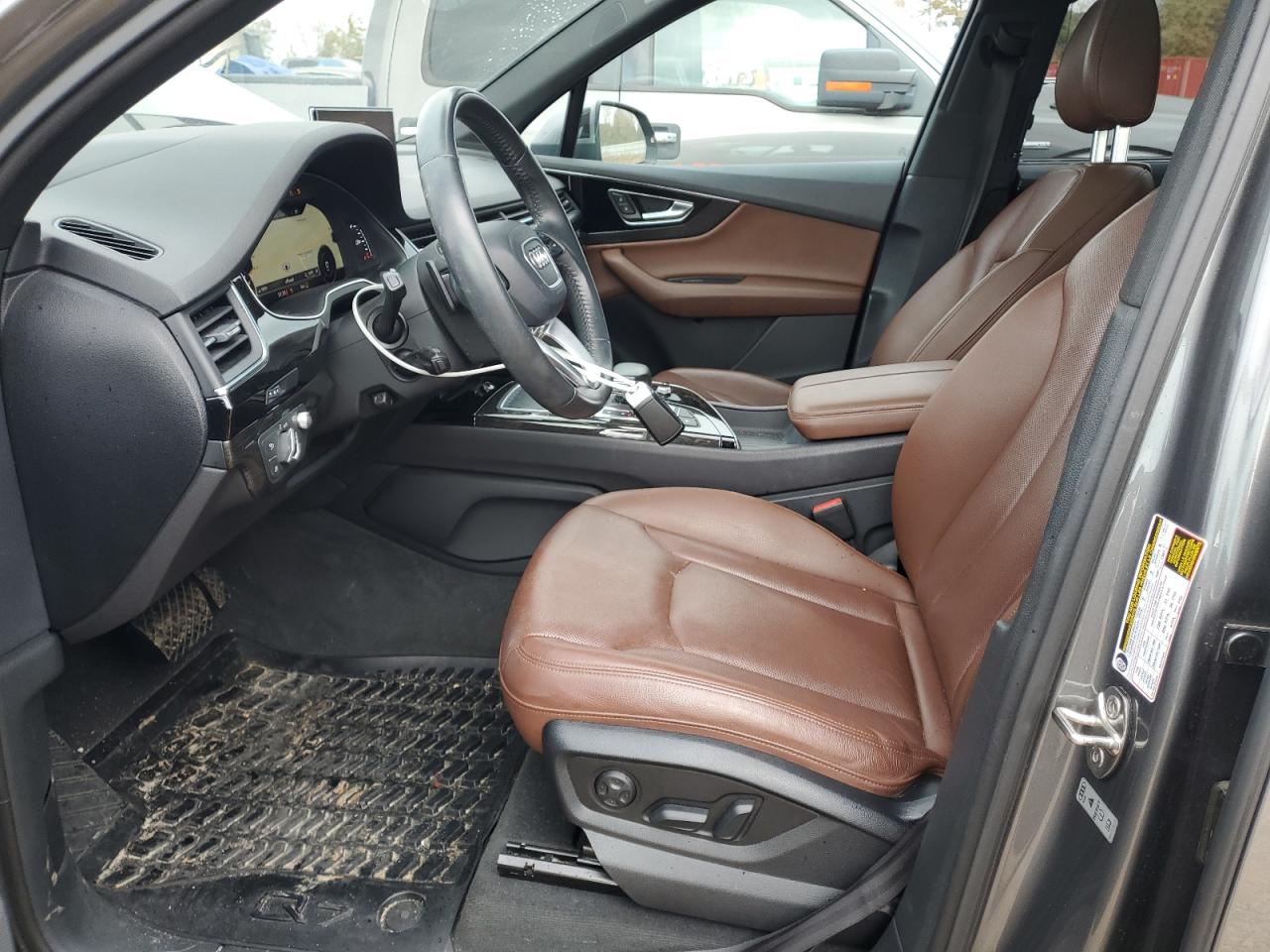 2018 Audi Q7 VIN WA1VAAF70JD008570 Copart auction photo, all over damage thumbnail 7