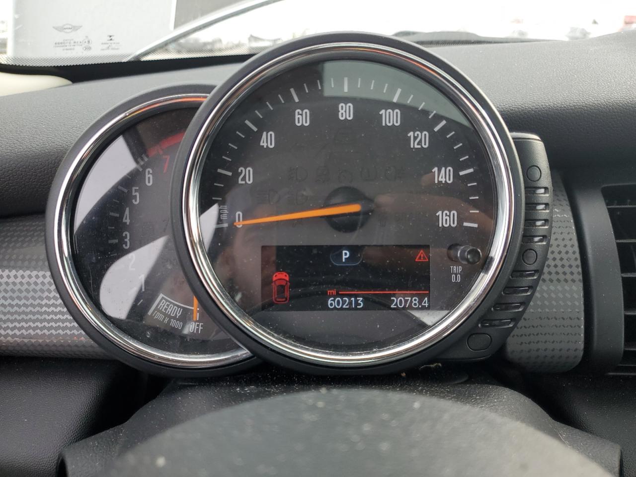 2016 MINI Cooper VIN WMWXP5C56G2D15690 Copart auction photo, water/flood damage thumbnail 9