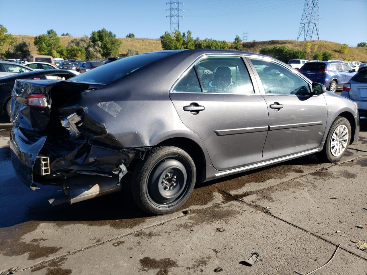 2013 Toyota Camry VIN 4T4BF1FKXDR334896 Copart auction photo, rear end damage thumbnail 3