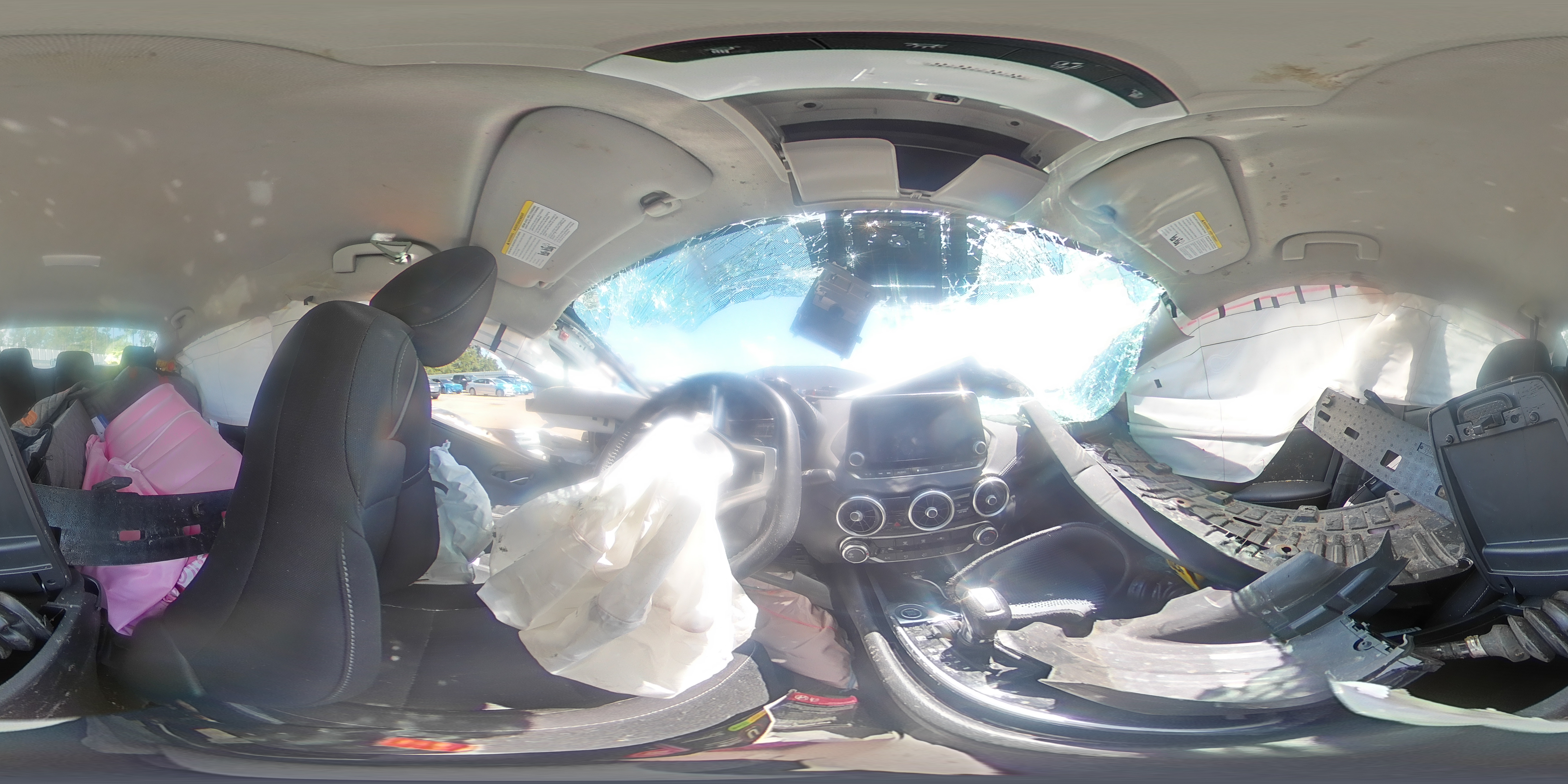 2022 Nissan Sentra VIN 3N1AB8CV5NY244022 Copart auction photo, all over damage thumbnail 14