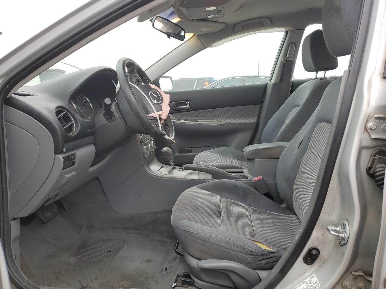 2004 Mazda 6 VIN 1YVFP80D545N96085 Copart auction photo, front end / side damage thumbnail 7