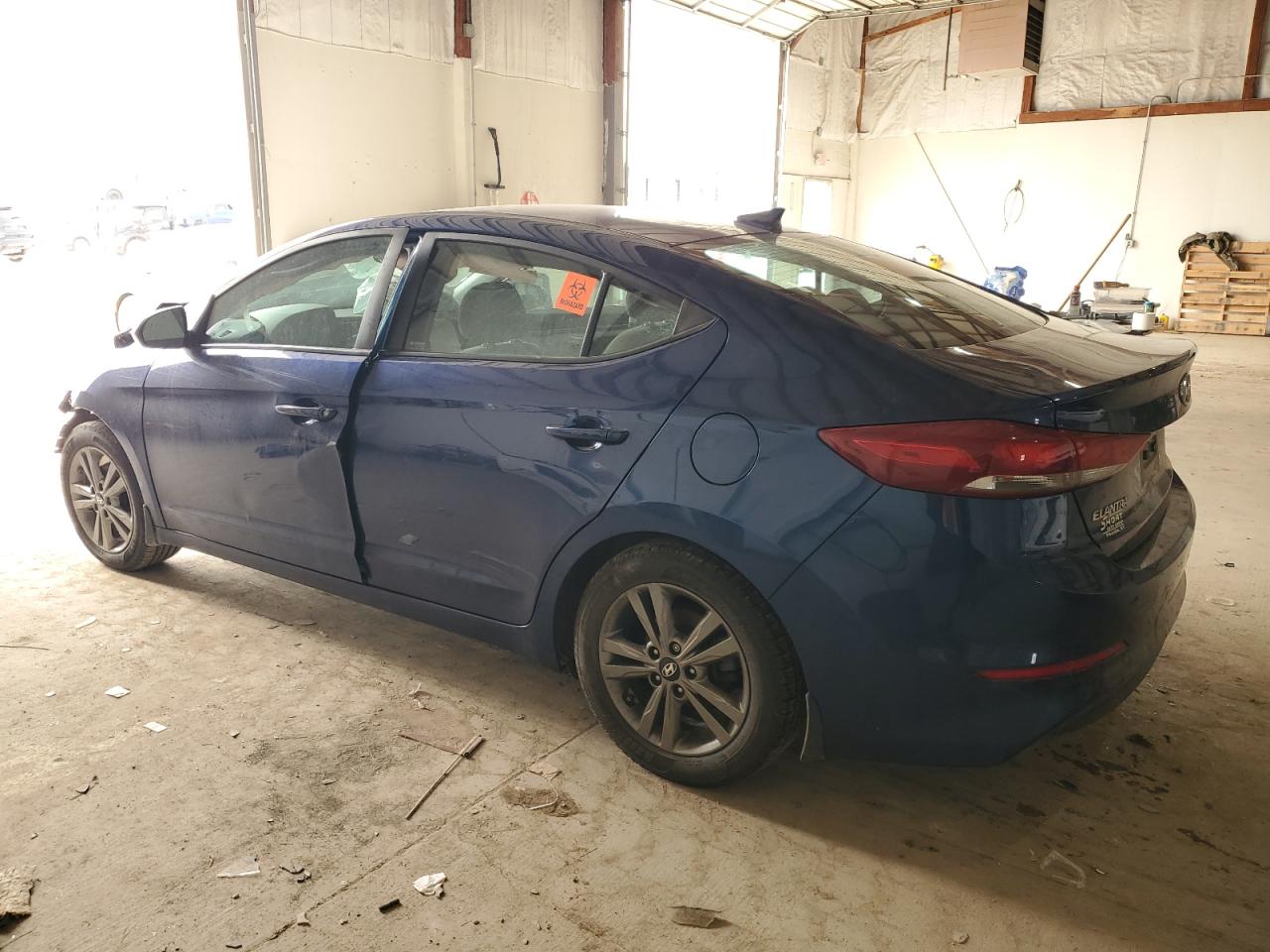 2018 Hyundai Elantra VIN 5NPD84LF5JH251859 Copart auction photo, front end damage thumbnail 2