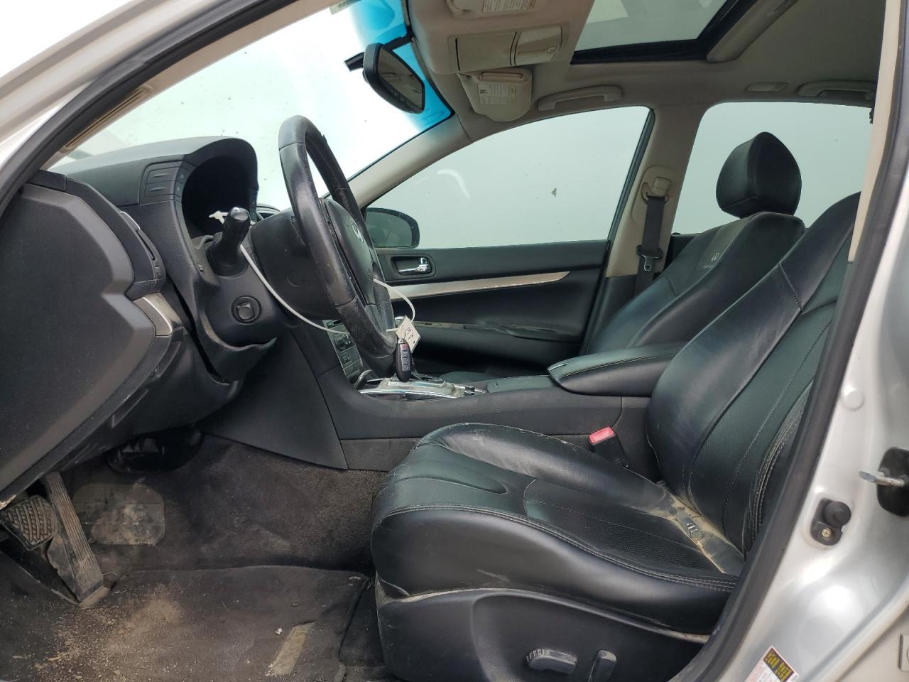 2013 Infiniti G VIN JN1CV6AP2DM305255 Copart auction photo, front end / minor dent/scratches damage thumbnail 7