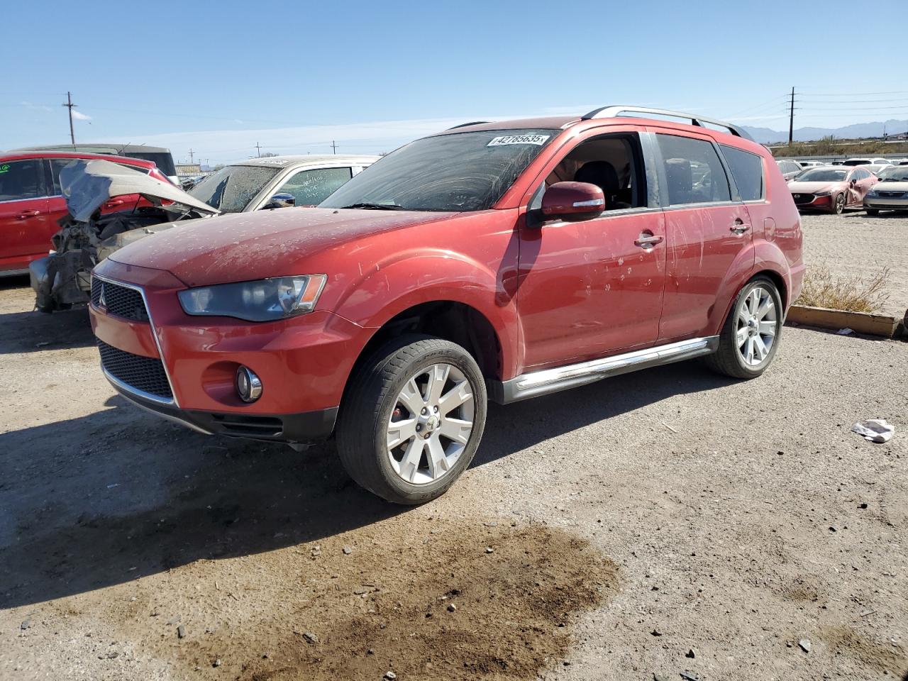 2011 Mitsubishi Outlander VIN JA4AS3AW5BU031625