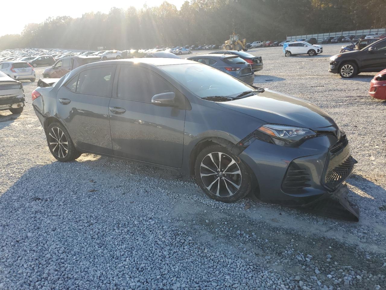 2017 Toyota Corolla VIN 5YFBURHE7HP634229 Copart auction photo, rear end / front end damage thumbnail 4