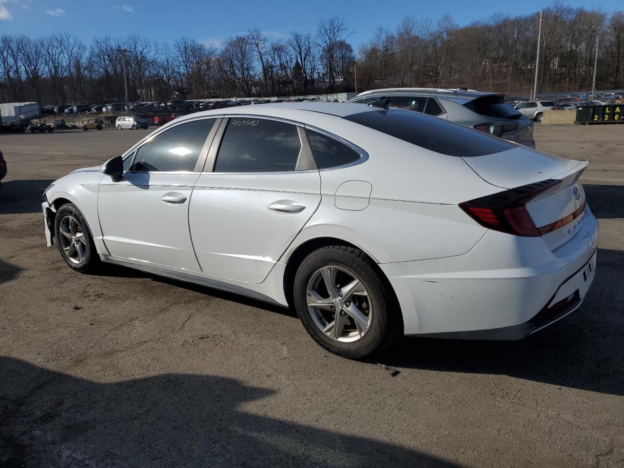 2021 Hyundai Sonata VIN 5NPEG4JA0MH126433 Copart auction photo, front end damage thumbnail 2