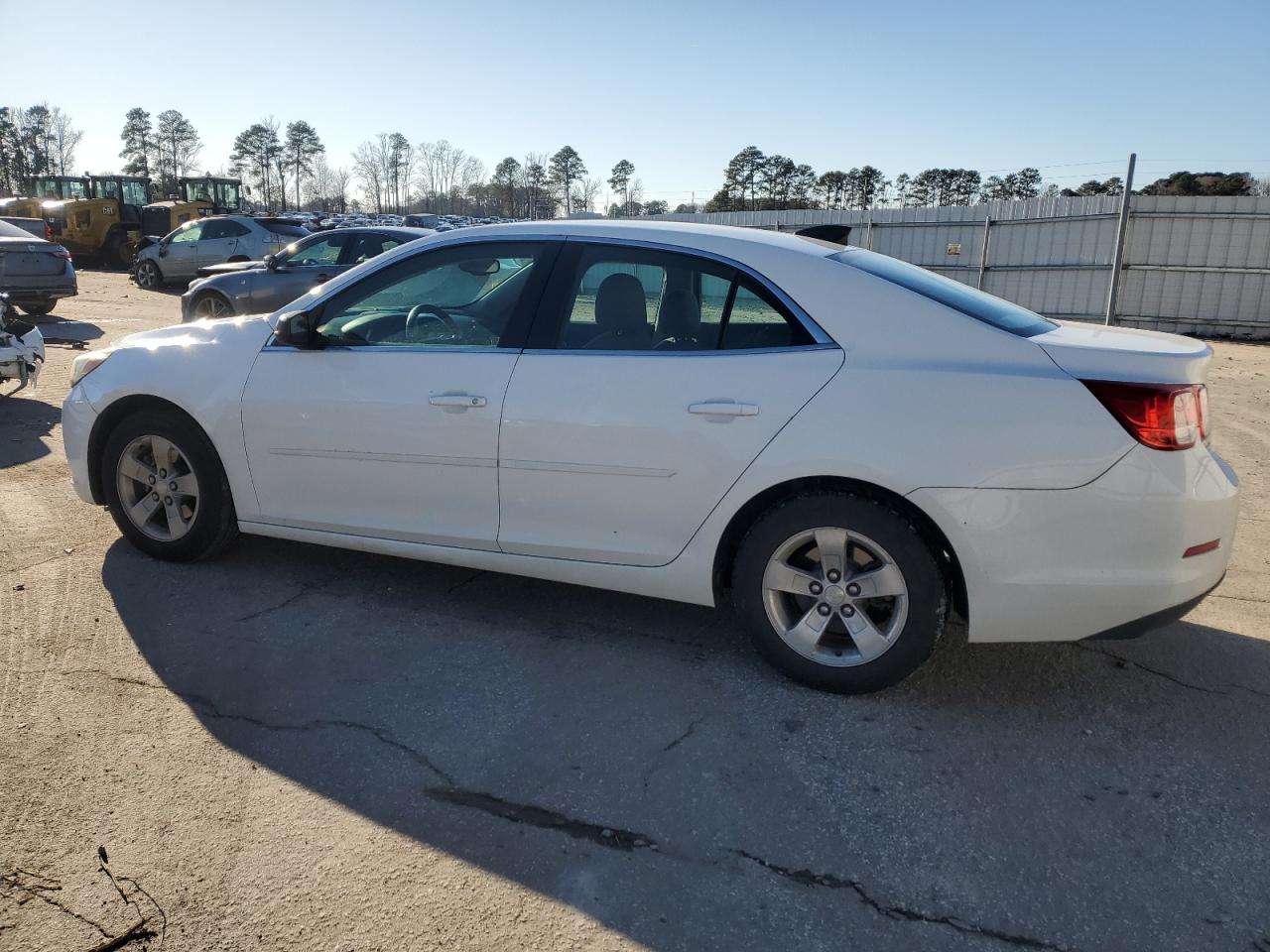 2015 Chevrolet Malibu VIN 1G11B5SL7FF190591 Copart auction photo, side damage thumbnail 2
