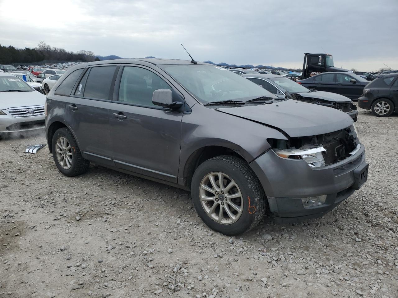 2010 Ford Edge VIN 2FMDK4JC1ABB52991 Copart auction photo, front end damage thumbnail 4