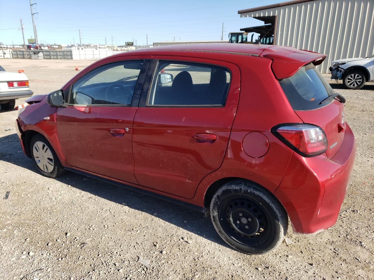 2022 Mitsubishi Mirage VIN ML32AUHJ7NH009381 Copart auction photo, front end damage thumbnail 2