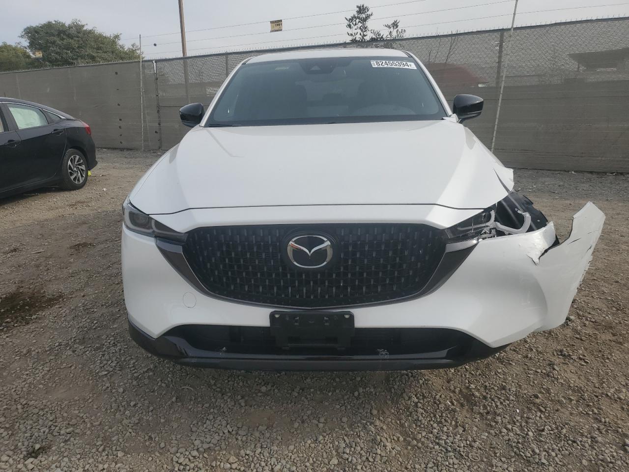 2024 Mazda CX-5 VIN JM3KFBDY1R0425217 Copart auction photo, side / front end damage thumbnail 5