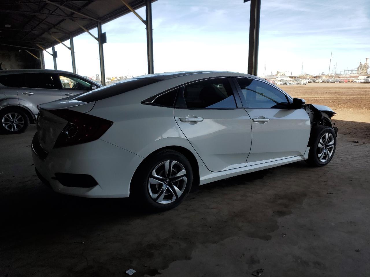2018 Honda Civic VIN 2HGFC2F51JH536115 Copart auction photo, front end damage thumbnail 3