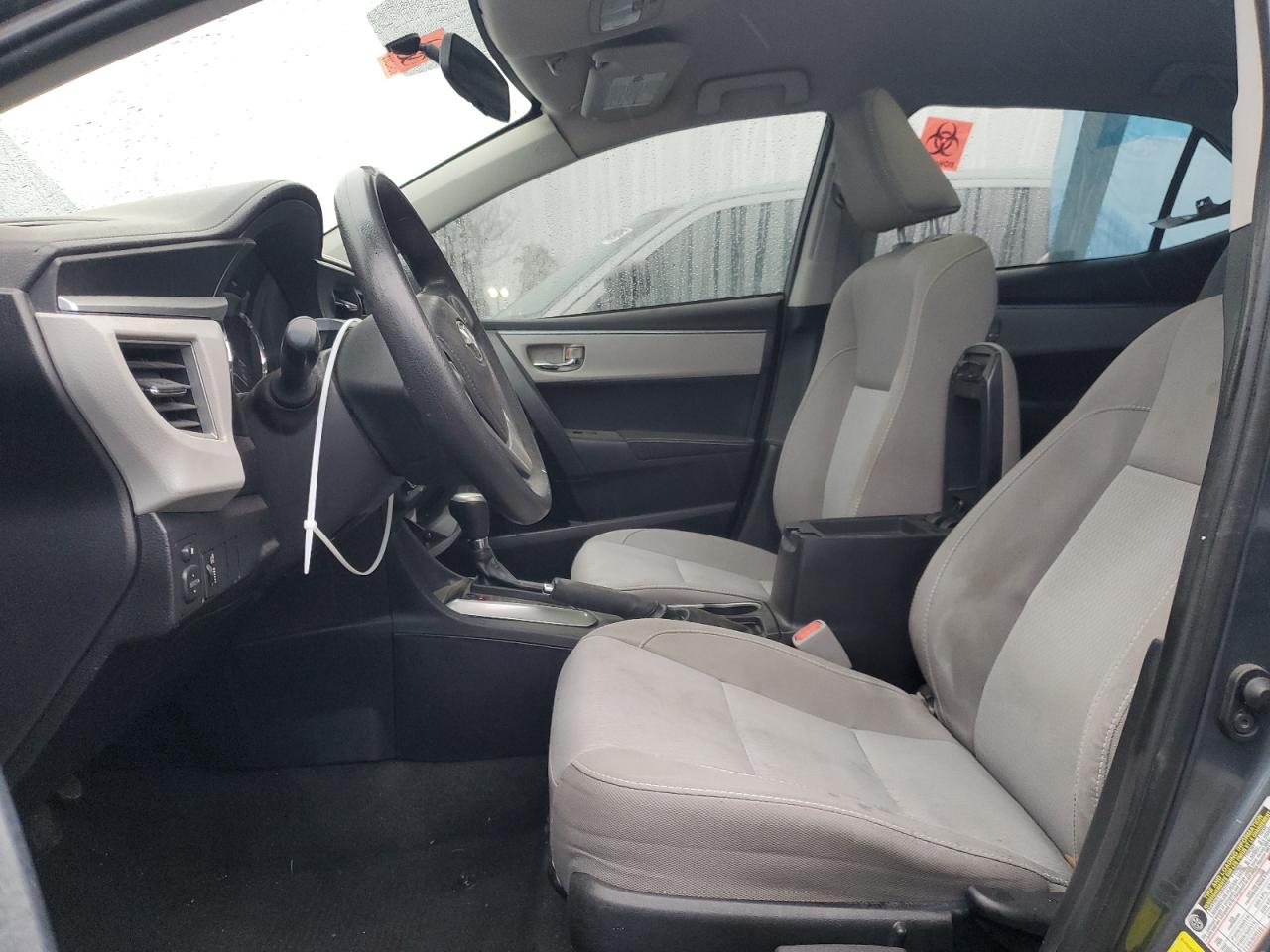 2016 Toyota Corolla VIN 2T1BURHE2GC575119 Copart auction photo, all over damage thumbnail 7