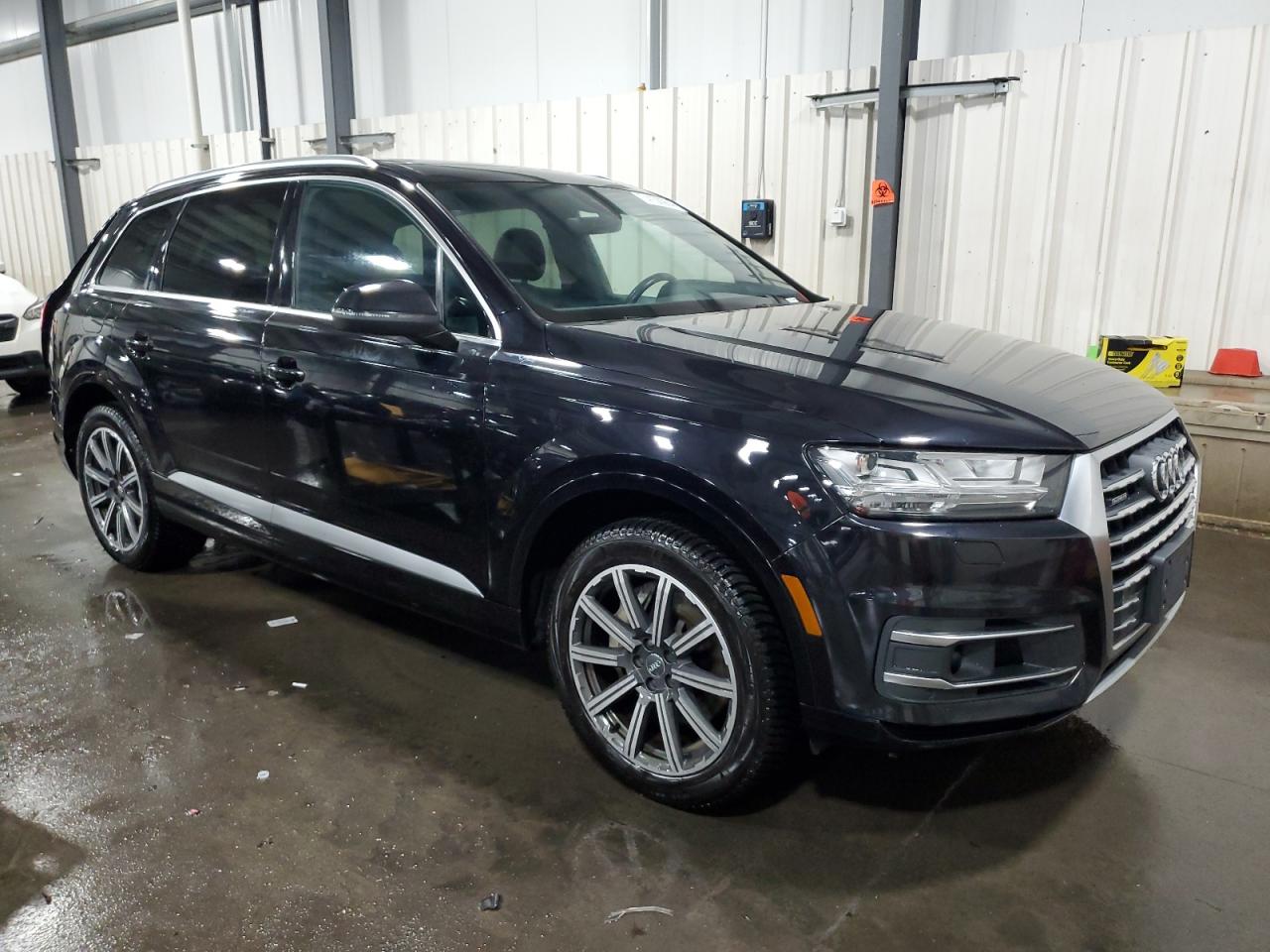 2017 Audi Q7 VIN WA1VAAF76HD029711 Copart auction photo, rear end / hail damage thumbnail 4