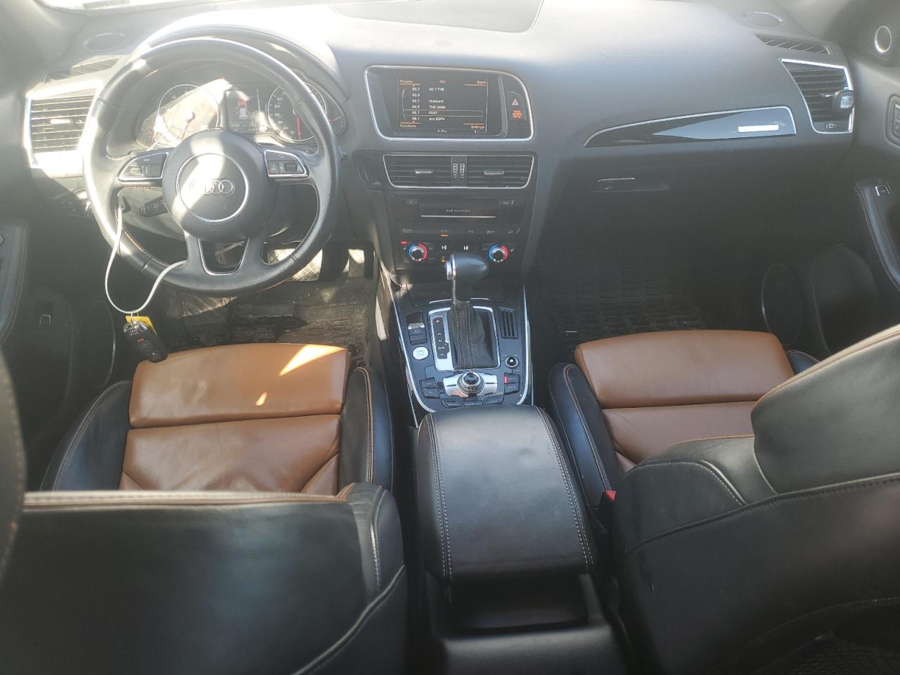 2015 Audi Q5 VIN WA1WGAFP3FA014763 Copart auction photo, front end damage thumbnail 8