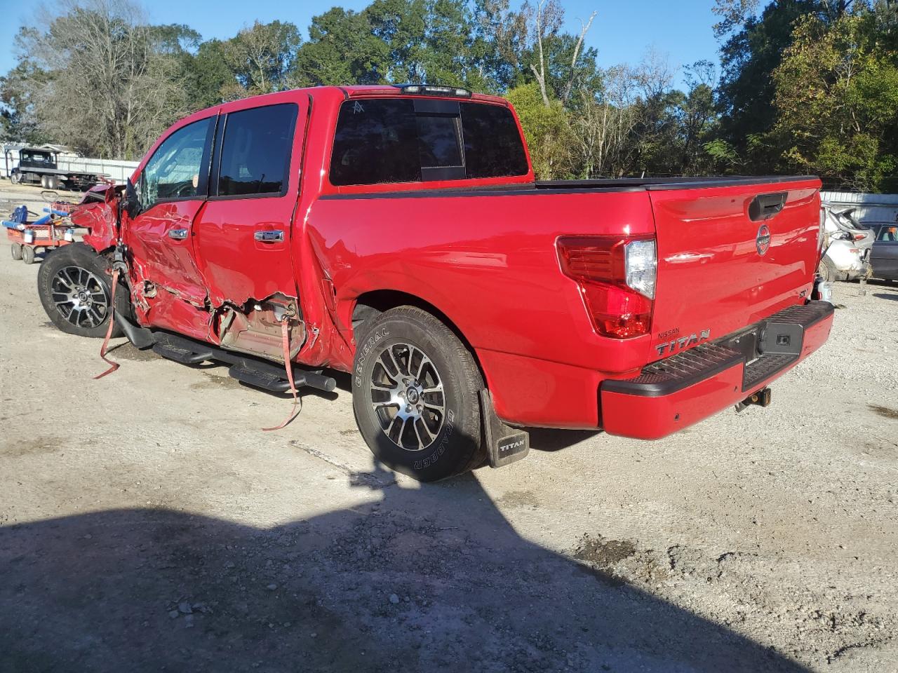 2021 Nissan Titan VIN 1N6AA1EF0MN507040 Copart auction photo, all over damage thumbnail 2