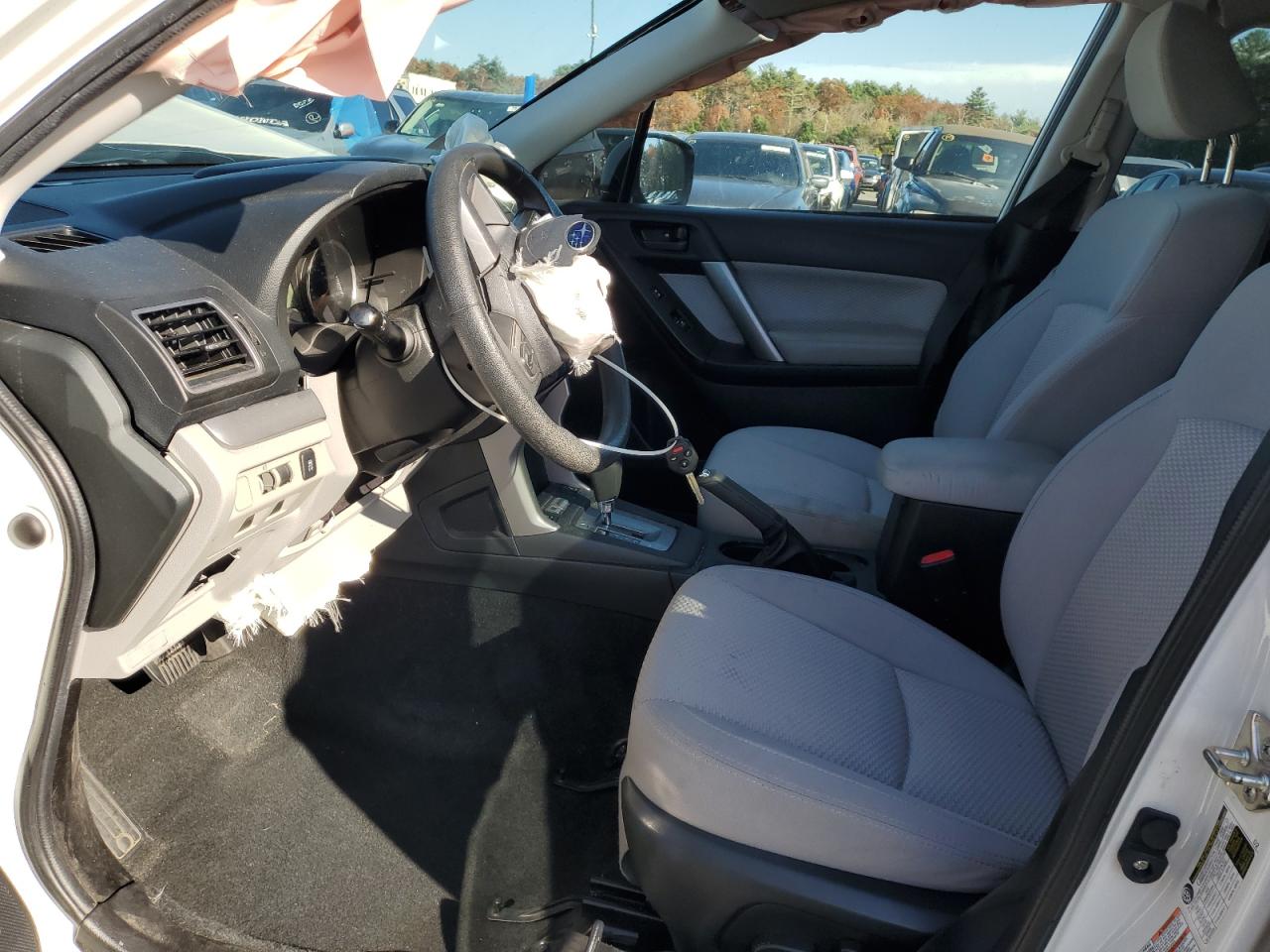 2018 Subaru Forester VIN JF2SJAEC0JH557042 Copart auction photo, front end / minor dent/scratches damage thumbnail 7