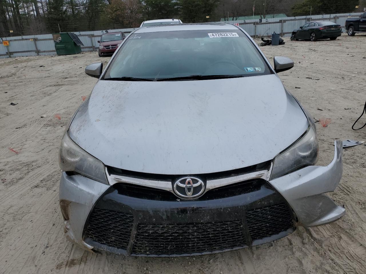 2016 Toyota Camry VIN 4T1BF1FK3GU248263 Copart auction photo, front end / rear end damage thumbnail 5