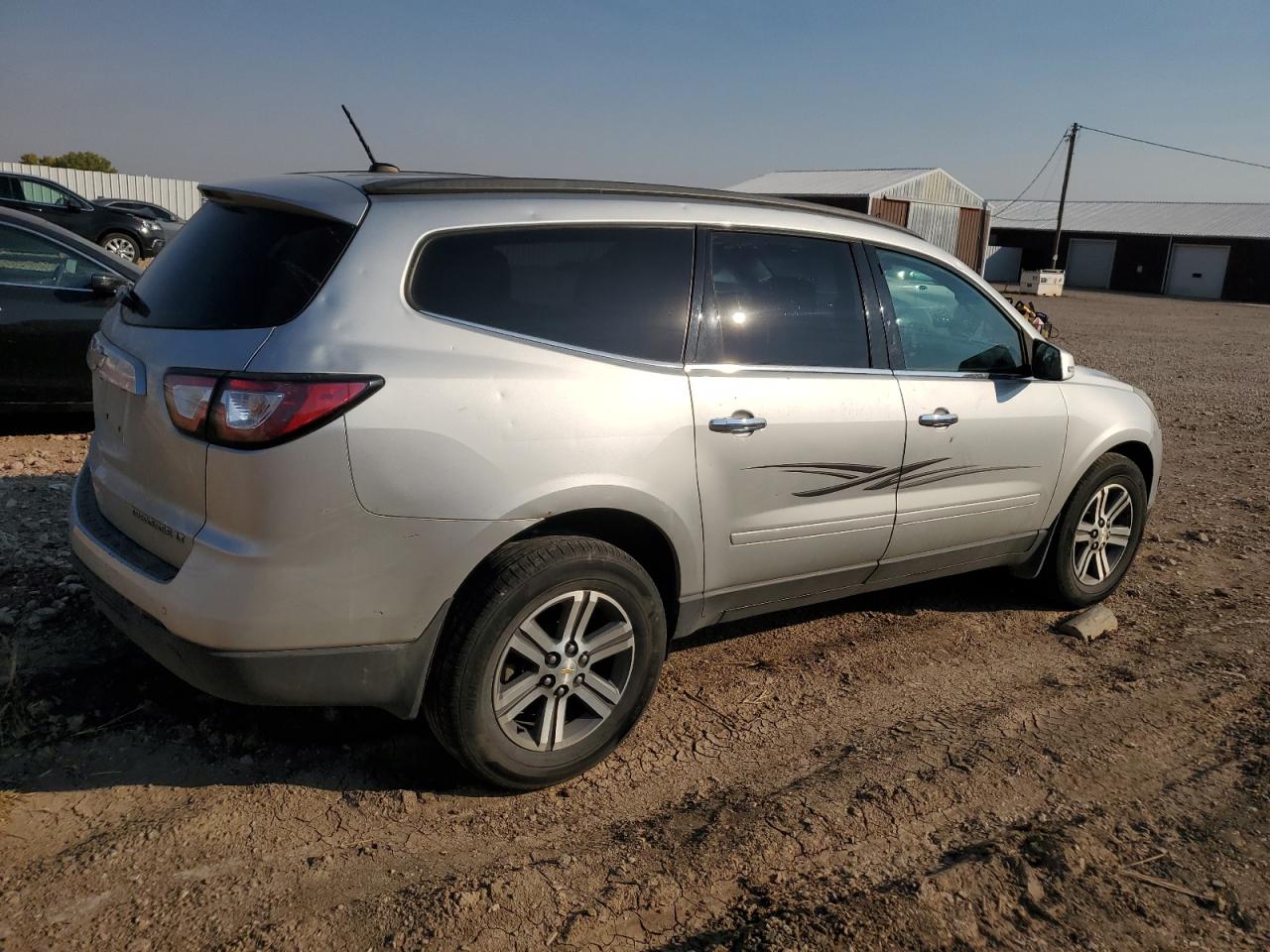 2015 Chevrolet Traverse VIN 1GNKVHKD2FJ379229 Copart auction photo, hail damage thumbnail 3