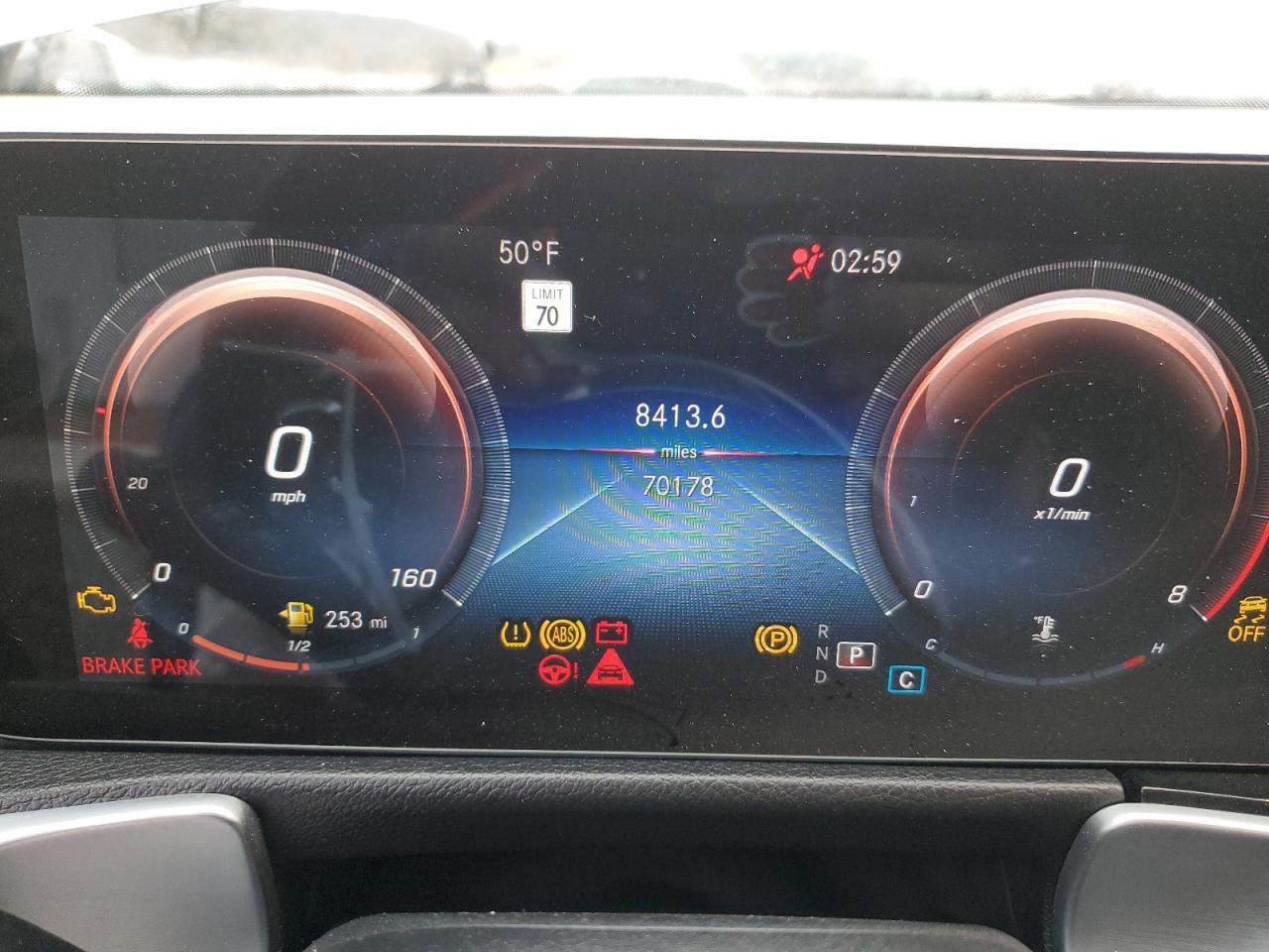 2022 Mercedes-Benz GLB VIN W1N4M4HB9NW191143 Copart auction photo, front end damage thumbnail 9