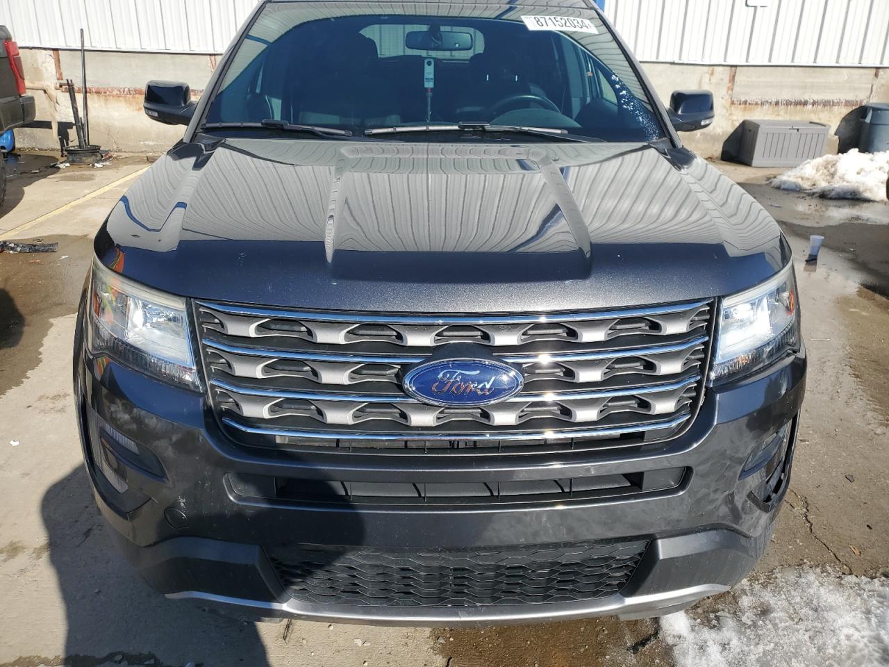 2017 Ford Explorer VIN 1FM5K8D83HGD96650 Copart auction photo, side / front end damage thumbnail 5
