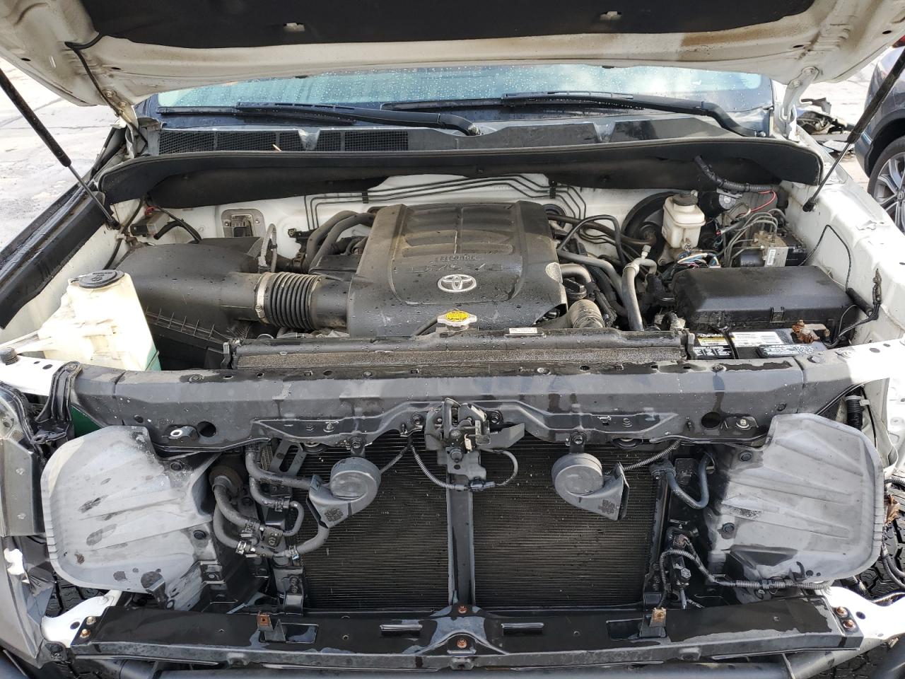2016 Toyota Tundra VIN 5TFAW5F19GX537967 Copart auction photo, side damage thumbnail 11