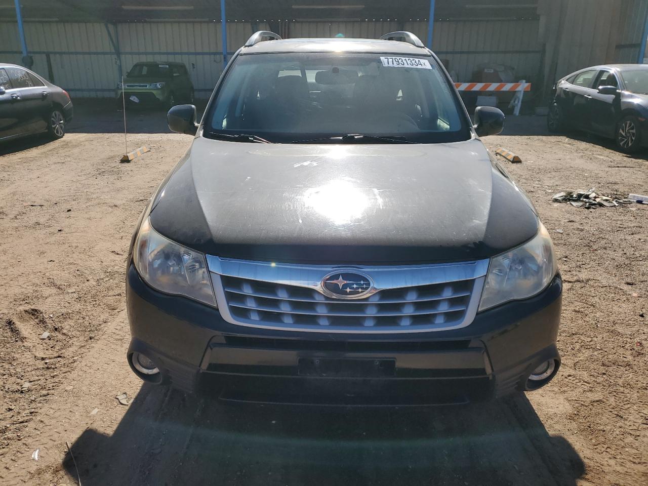 2013 Subaru Forester VIN JF2SHADC5DH425637 Copart auction photo, hail damage thumbnail 5
