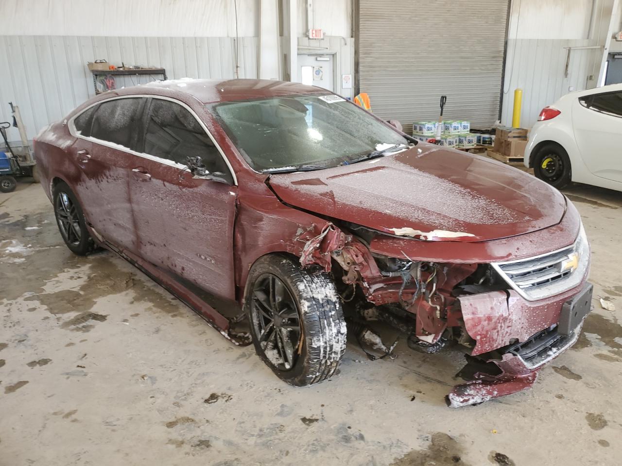 2016 Chevrolet Impala VIN 2G1105SA5G9131280 Copart auction photo, front end / undercarriage damage thumbnail 4