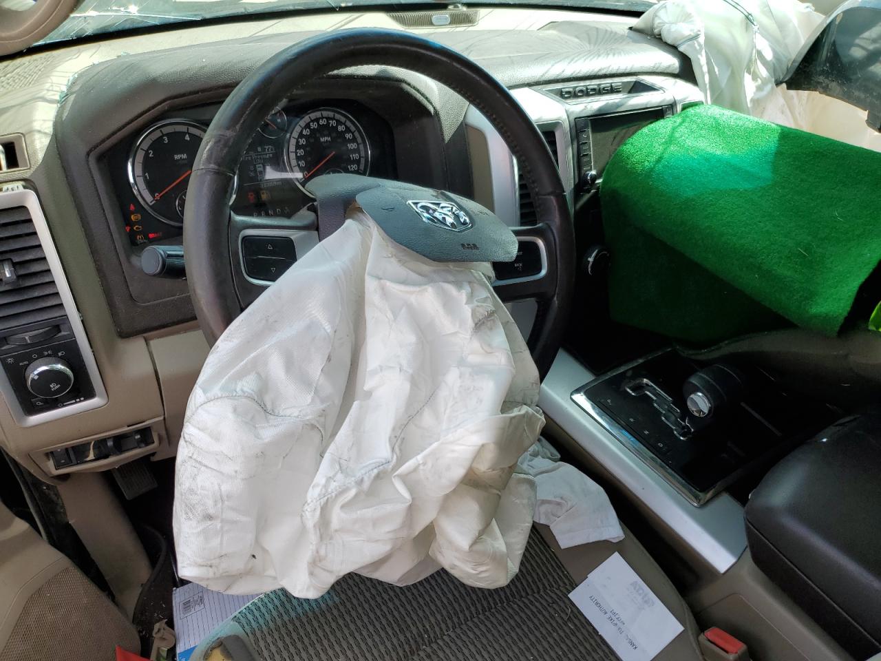 2011 Dodge RAM VIN 1D7RB1CT2BS629057 Copart auction photo, rollover damage thumbnail 8