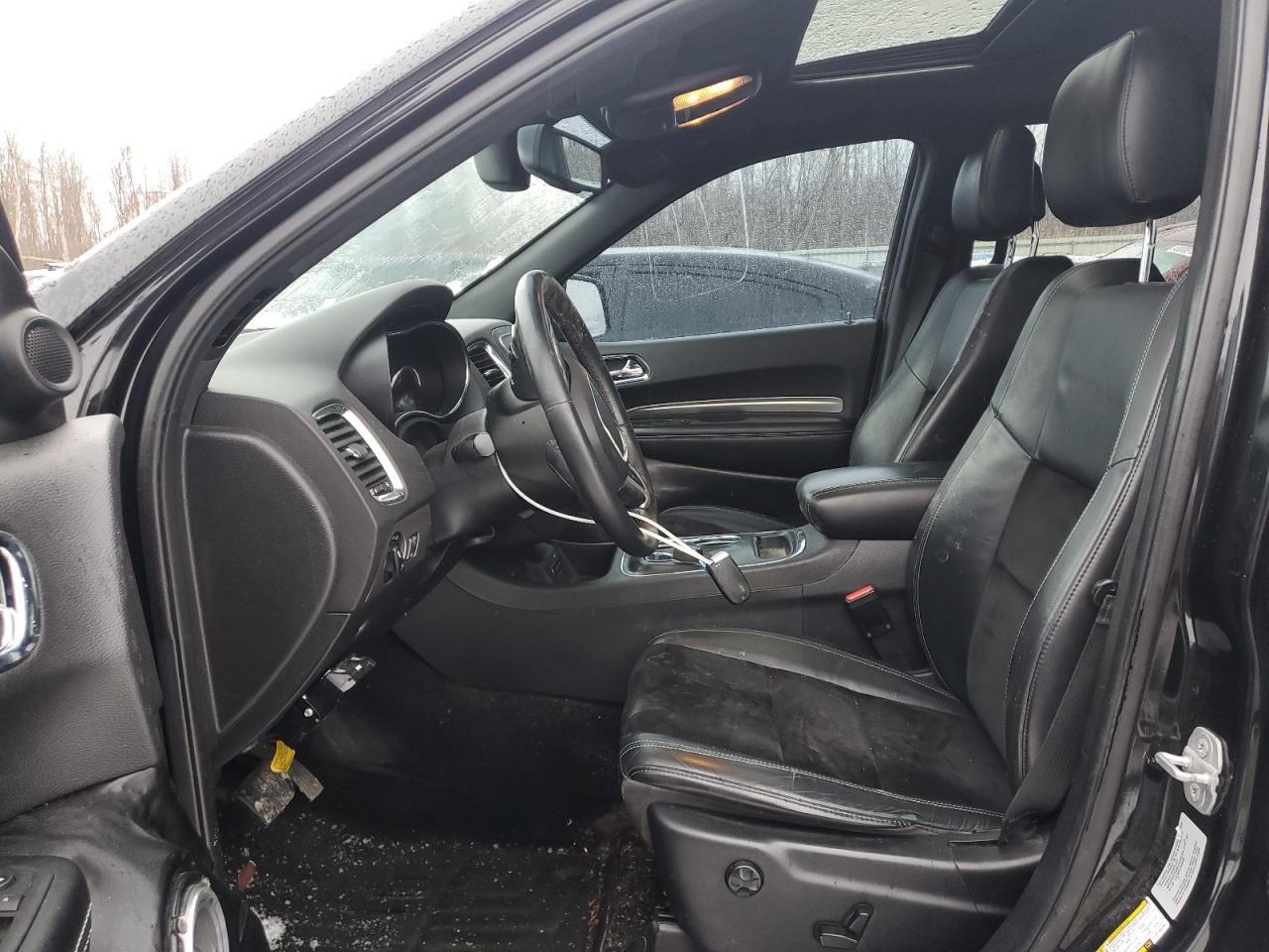 2015 Dodge Durango VIN 1C4RDJAG8FC766739 Copart auction photo, all over damage thumbnail 7