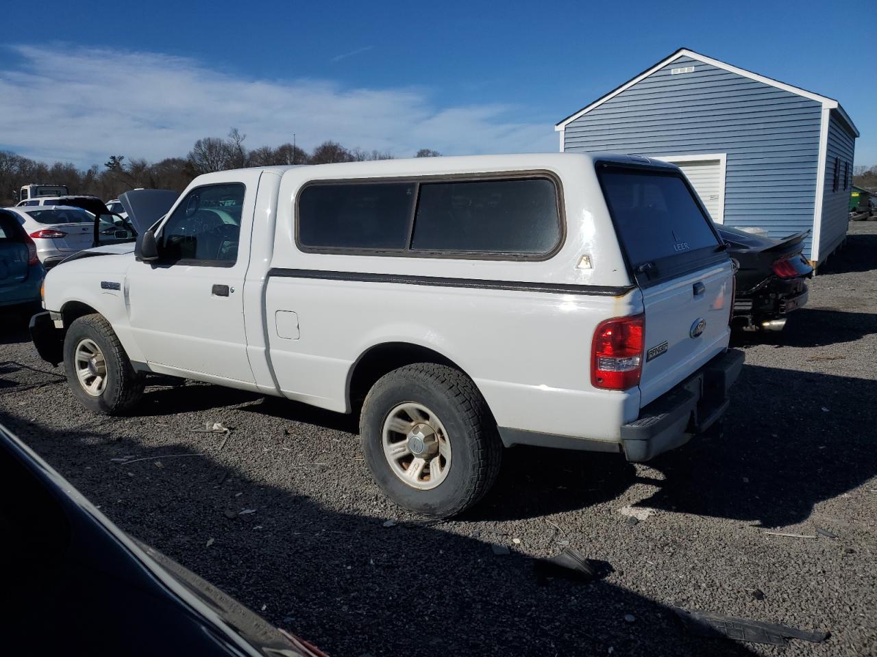2011 Ford Ranger VIN 1FTKR1AD2BPA01165 Copart auction photo, front end / minor dent/scratches damage thumbnail 2