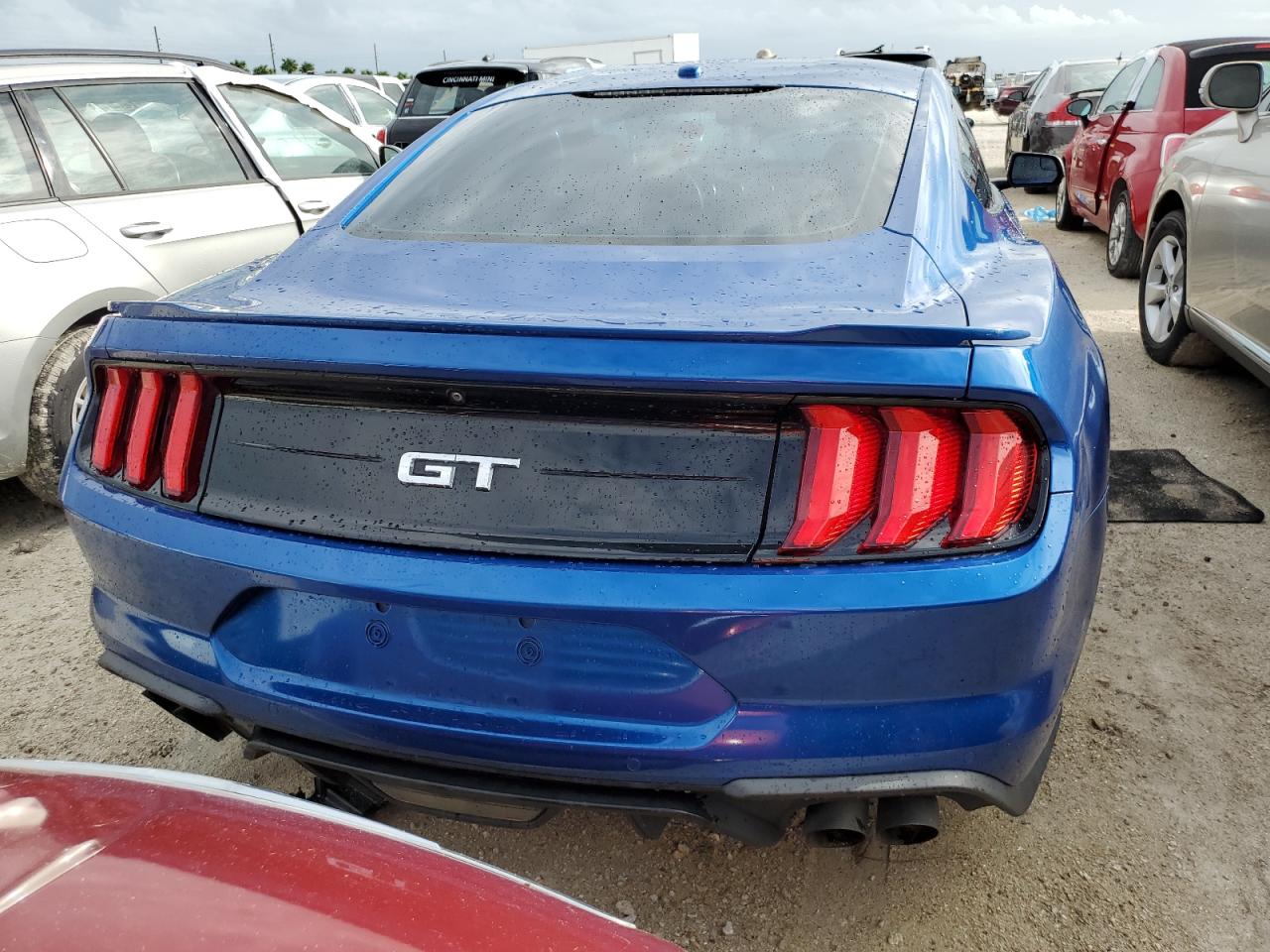 2018 Ford Mustang VIN 1FA6P8CF1J5158989 Copart auction photo, water/flood damage thumbnail 6