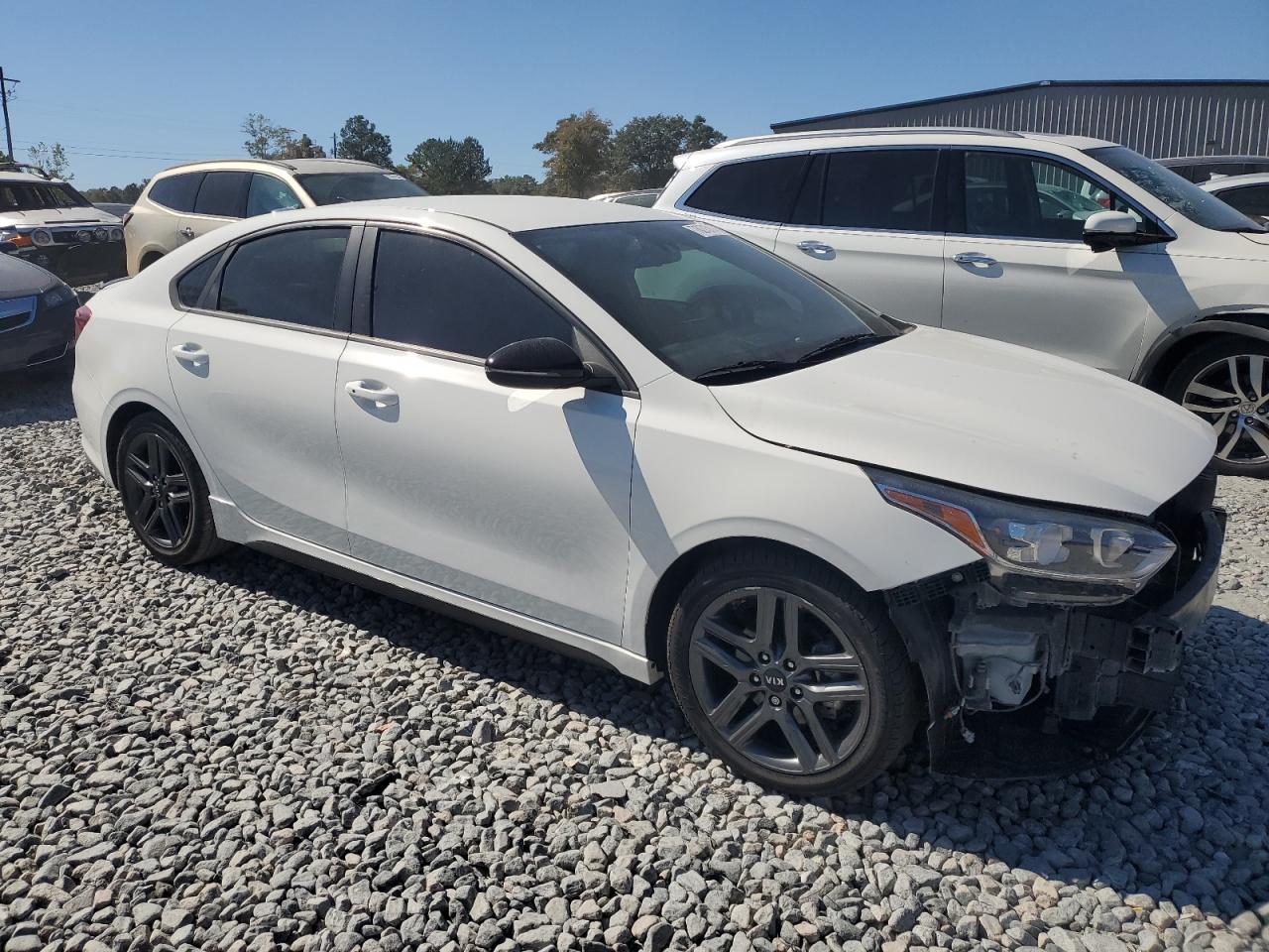 2021 KIA Forte VIN 3KPF34AD5ME358220 Copart auction photo, front end damage thumbnail 4