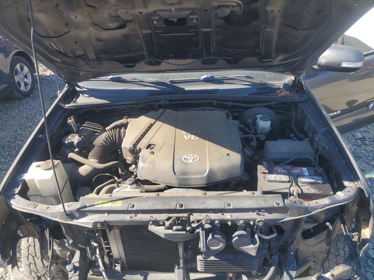 2013 Toyota Tacoma VIN 3TMMU4FN1DM061392 Copart auction photo, front end damage thumbnail 11