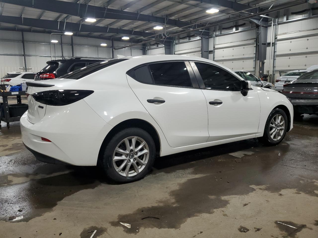 2015 Mazda 3 VIN JM1BM1W76F1230944 Copart auction photo, side / front end damage thumbnail 3