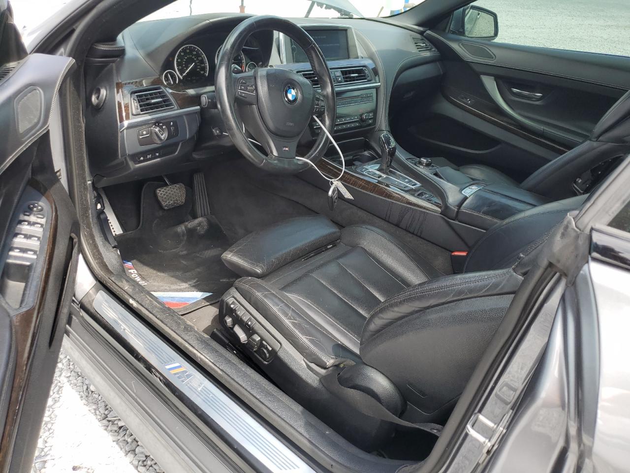 2012 BMW 6er VIN WBALZ3C59CDL73205 Copart auction photo, side damage thumbnail 8