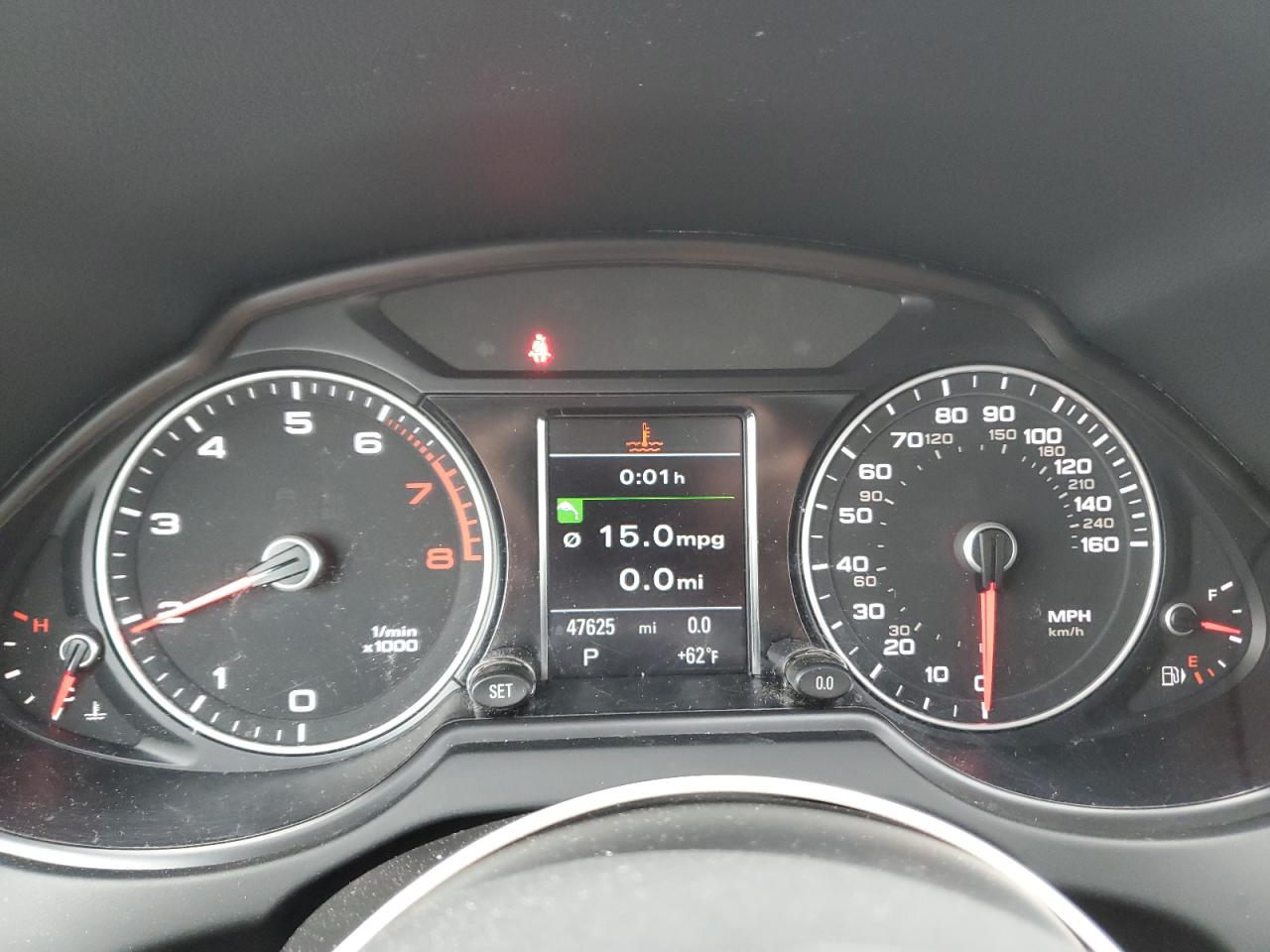 2014 Audi Q5 VIN WA1DGAFP8EA001805 Copart auction photo, front end damage thumbnail 9