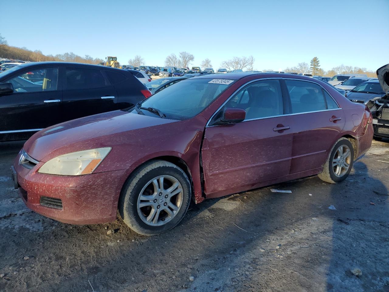 2007 Honda Accord VIN 1HGCM567X7A125659
