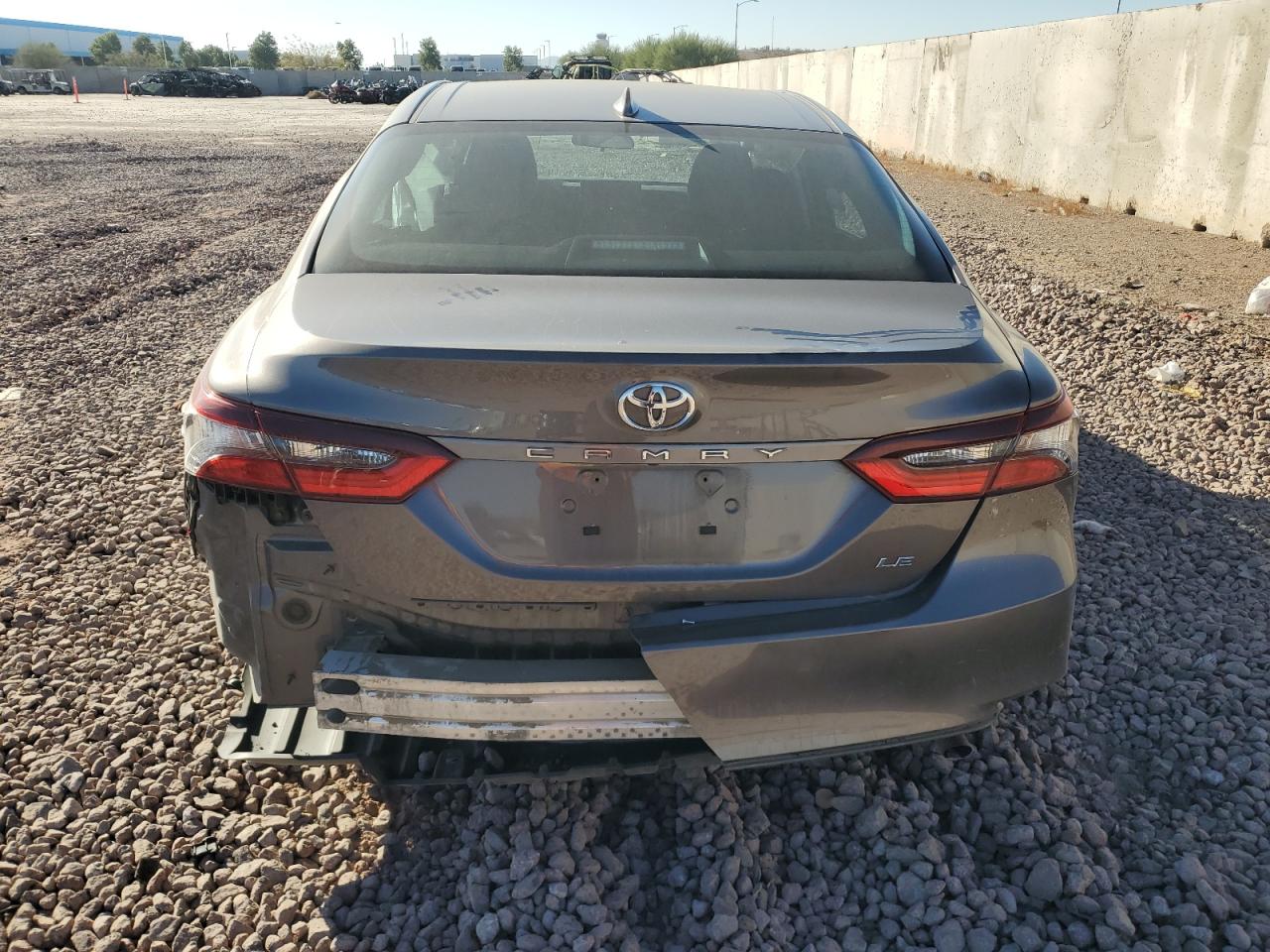 2023 Toyota Camry VIN 4T1C11AK3PU780316 Copart auction photo, front end / rear end damage thumbnail 6