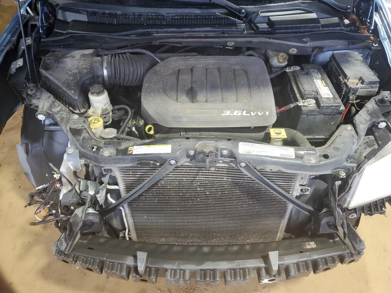 2012 Chrysler Town & Country VIN 2C4RC1CG9CR192168 Copart auction photo, front end damage thumbnail 12